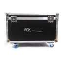 Flightcase dublu cu roți pentru 2 bucăți Wash Quad, FOS Double Case Wash Q19