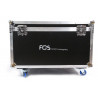 Flightcase dublu cu roți pentru 2 bucăți Wash Quad, FOS Double Case Wash Q19