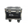 Flightcase cu roti pentru 4 buc Iridium, FOS Case Iridium