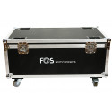 Flightcase cu roti pentru 6 buc Led par Cob 100 Zoom, FOS Case Cob Par 200