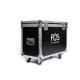 Flightcase dublu cu roți pentru 2 buc Scorpion Beam, FOS Double Case Scorpio Beam