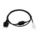 Cablu de alimentare cu mufa, EUROLITE LED Neon Flex 230V Slim Power Cord with Plug