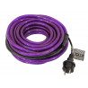 Furtun luminos mov de 9 m, EUROLITE RUBBERLIGHT RL1-230V violet/pink 9m