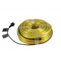 Furtun luminos galben de 44 m, EUROLITE RUBBERLIGHT RL1-230V yellow 44m