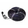 Furtun luminos violet/roz de 44 m, EUROLITE RUBBERLIGHT RL1-230V violet/pink 44m