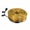 Furtun luminos portocaliu de 44 m, EUROLITE RUBBERLIGHT RL1-230V orange 44m