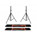 Set 2x standuri boxe + 2x huse standuri Omnitronic Set 2x BS-2 EU Loudspeaker Stand + 2x Carrying bag