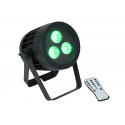 Proiector de exterior cu LED 3x9W SCL si RGBW, Eurolite LED IP PAR 3x9W SCL spot