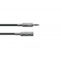Cablu stereo jack 3.5 tata la jack 3.5 mama, 3 m, Omnitronic 30210060