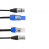 Cablu combi DMX P-Con/XLR 3 pini 5m, Eurolite 30227784