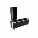 Flightcase cu roti pentru 2 ecrane LCD pana la 60¨, Roadinger Flightcase 2x LCD ZL60