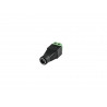 Adaptor terminal pentru benzi LED, Eurolite Adapter Hollow Plug Screw Terminal