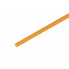 Tub portocaliu de 2 m 10x10mm pentru banda LED, Eurolite Tubing 10x10mm orange 2m