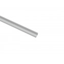 Profil U aluminiu argintiu de 2 m pentru banda LED, Eurolite U-profile for LED Strip silver 2m