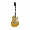 Chitară electrică în stil LP, DIMAVERY LP-800 E-Guitar Goldtop