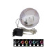 Sferă din plastic cu led, EUROPALMS LED Snowball 15cm, auriu