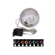 Sferă de plastic cu led, EUROPALMS LED Snowball 15cm, albastru închis