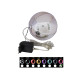 Sferă de plastic cu led, EUROPALMS LED Snowball 15cm, roz