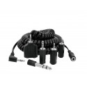 Extensie cablu casti - 5m, cu set adaptoare Omnitronic 14006504