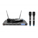 Set wireless cu receiver si 4 microfoane, Omnitronic UHF-304 823-832/863-865MHz