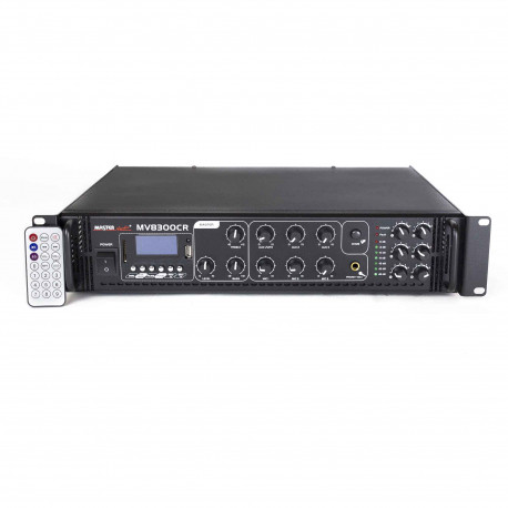 Amplificator 100V 6 zone cu mp3 player si Bluetooth Master Audio MV8300CA BT