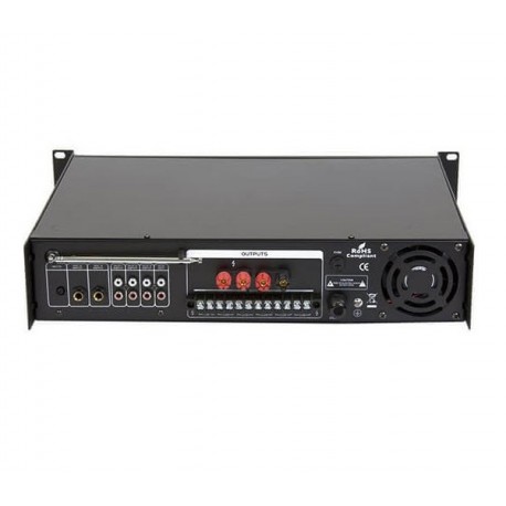 Amplificator 100V 6 zone cu mp3 player si tuner FM Master Audio MV1200CR BLUETOOTH