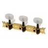 Set de 3 cheite de acordaj aurite pentru chitara, GEWA 545.215