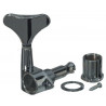 Set de cheite de acordaj cromate pentru chitara e-bass, GEWA 546.300