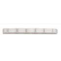 Calus alb de plastic pentru chitara electrica, GEWA 547.169