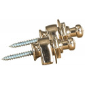 Set de 2 butoane curea chitara cu accesoriu fxare, GEWA 555.110