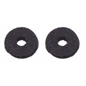 Set de 12 garnituri de pasla neagra pentru buton curea, GEWA 555.998