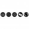Gobo set, Showtec Season Gobo Set pentru Act Profile 50