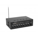 Amplificator mixer mono PA 100V, MP3 player și telecomandă IR, Bluetooth, 120 W, Omnitronic CPE-120P