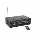 Amplificator mono 4 zone PA 100V, MP3 player, Bluetooth, zone comutabile, 60 W, Omnitronic CPZ-60P