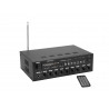Amplificator mono 4 zone PA 100V, MP3 player, Bluetooth, zone comutabile, 120 W, Omnitronic CPZ-120P