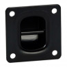Inel negru D-ring cu parti fixe pentru boxa, Adam Hall 5710