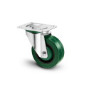 Roata verde 100 mm fara frana, Adam Hall 372251