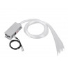 Lumina cu fibre cu programe de schimbare a culorilor RGB si control DMX, Eurolite EUROLITE FIB-450 LED