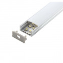 Profil LED, ARTECTA PROFILE LED ALUMINUM + 2 COVERS + 4 ENDCAPS 2000 mm x 23.5 mm x 10 mm A9930095