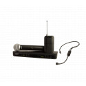 Set microfon + lavaliera wireless Shure BLX1288/P31