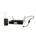 Set lavaliera wireless cu motare in rack Shure BLX14RE/P31