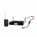 Sistem lavaliera cu montare in rack wireless pentru fitness Shure BLX14RE/SM31
