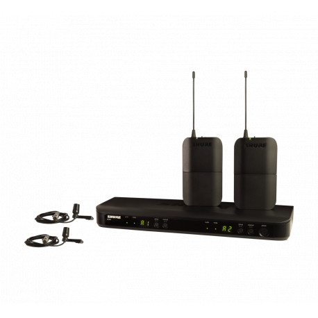 Set 2 lavaliere wireless Shure BLX188E/CVL