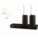 Set 2 lavaliere wireless Shure BLX188E/MX53