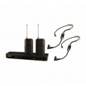 Set 2 lavaliere wireless Shure BLX188E/SM35