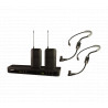 Set 2 lavaliere wireless Shure BLX188E/SM35
