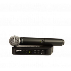 Set microfon de mana wireless, Shure BLX24E/SM58