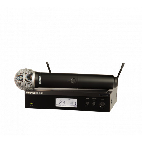 Microfon wireless pentru rack Shure BLX24RE/PG58