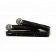 Set 2 microfoane wireless Shure BLX288E/SM58