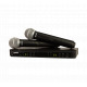 Set 2 microfoane wireless Shure BLX288E/PG58